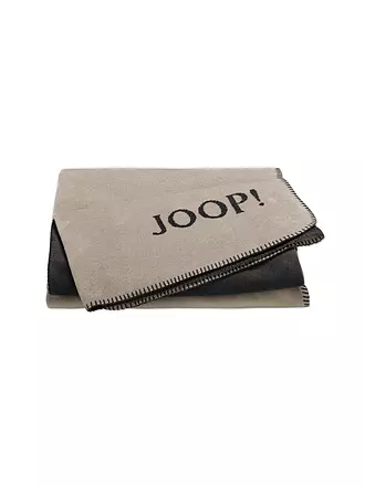 JOOP | Couverture "Uni Doubleface" 150x200cm (Ecru-Feder) | grau